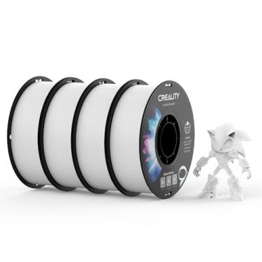 Imagem de Creality Filamento PETG 1,75, filamento de impressora 3D: excelente dureza, alta precisão, precisão dimensional +/- 0,02 mm, carretel de 4 kg (4 kg) serve para a maioria das impressoras 3D FDM, 4 PETG