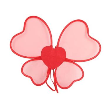 Imagem de Baoblaze Vestido de princesa com asas de borboleta para fotos de apresentações em festivais e palcos, Rede de Malha