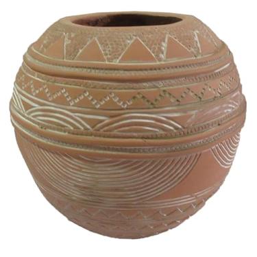 Imagem de VASO DE CIMENTO BEGE