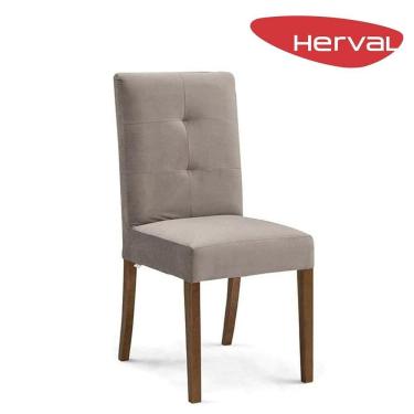 Imagem de Cadeira de Jantar Herval Anis, Madeira Maciça, Bege