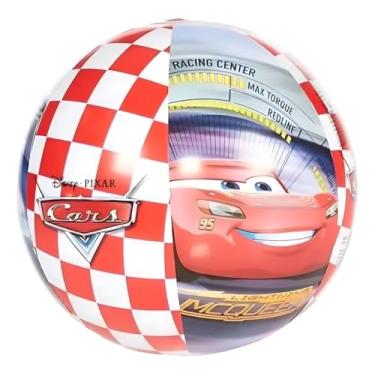 Imagem de Bola De Praia Inflável Grande Infantil Piscina Criança (Carros)