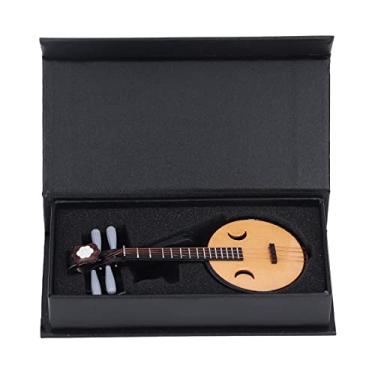 Imagem de aqxreight ChinêS Zhongruan Modelo 4 Proporção 14cm / 5 5in Confortável Nacional Tradicional Instrumentos Clássicos Brinquedos Proporção de e para Em S Instrumento Zhongruan ChinêsModelo de Alaúde