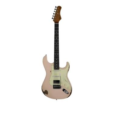 Imagem de Guitarra Tagima Tga-580 SHPK Rosa Escala Escura Escudo MG 2s 1h