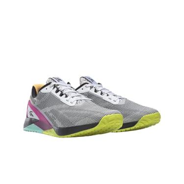 Imagem de Reebok Nano X1 Cross Trainer Masculino, Ftwr Branco/Core Preto/Rosa, 10