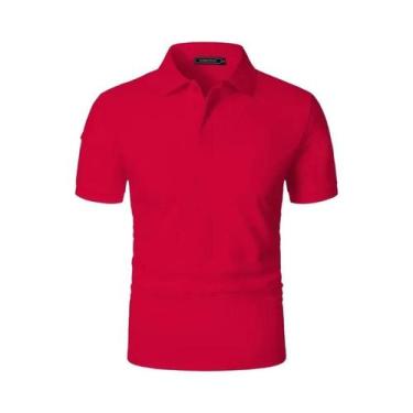 Imagem de Camisa Polo De Tênis Masculina Oversized Respirável Com Tecnologia De 