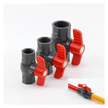 Imagem de 1 peça I.D20/25/32/40/50 mm PVC válvula esférica aquário aquário acessórios para tubos jardim casa irrigação tubo de abastecimento de água conector (diâmetro interno 63 mm)