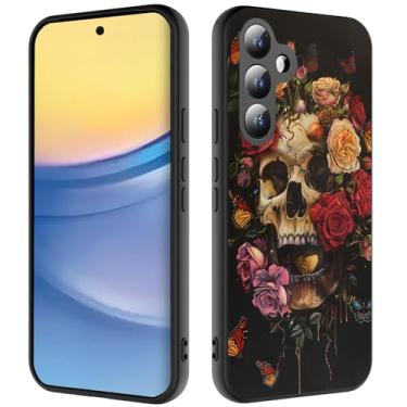 Imagem de VSHSEEOM Capa para Galaxy S25 FE, capa ultrafina de silicone líquido com proteção contra impactos, macia e resistente a arranhões, adequada para Samsung Galaxy S25 FE de 6,7 polegadas, borboletas