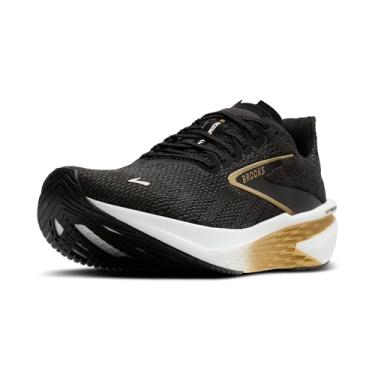 Imagem de Brooks Tênis de corrida masculino Hyperion 2 Neutral, Preto/Ouro/Rosa, 41