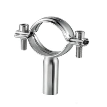 Imagem de EZZON 2 peças braçadeira de tubo de aço inoxidável 304 clipe de fixação de tubo grampo de tubo de água braçadeira de clipe de suporte de tubo (54 mm - 60 mm)