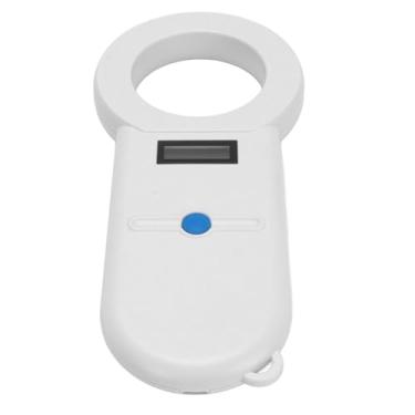 Imagem de TOPINCN Leitor de Microchip para Animais de Estimação, Scanner Portátil de Animais RFID EMID, Dígitos de Registro de Chip de Animal, Scanner de Microchips RFID