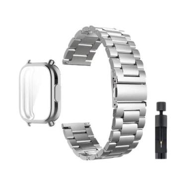 Imagem de Pulseira De Metal Luxuosa Para Redmi Watch 5, Estojo Macio De TPU, Pul