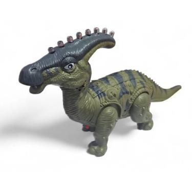 Imagem de Boneco Dinossauro Grande Movimento Som e Luz Papassauro - Well Kids, V