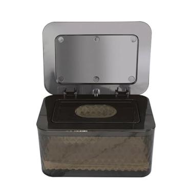 Imagem de porta-lenços Tampa para caixa de papel toalha, para uso doméstico, sala de estar, banheiro, lavabo, armazenamento em gaveta de carro.