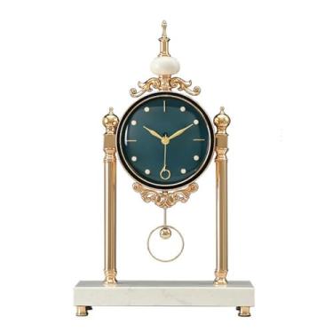 Imagem de Relógio de mesa moderno estilo europeu relógio de mesa casa sala de estar luz luxo balanço relógio de mesa relógio relógio de mesa relógio de escritório relógio de mesa relógio de mesa (02)
