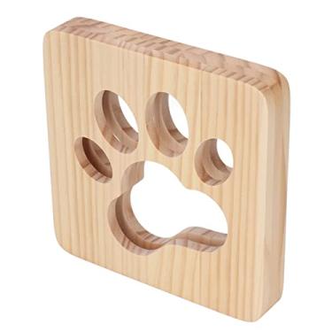 Imagem de Acouto Luz Noturna de Pata de Gato-Lâmpada de Madeira 3d Led de Luz Suave Oca Com Usb para Auxílio Aos Olhos e Sono, Lâmpada Noturna Portátil Fofa para Quarto