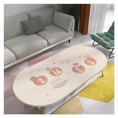 Imagem de Toalha de mesa de centro PVC toalha de mesa oval corredor de mesa redonda tapete de mesa (2,80 x 120 cm)
