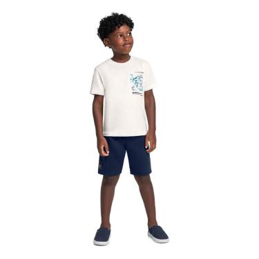 Imagem de Conjunto Camiseta Bolso Bermuda Bee Loop-Masculino