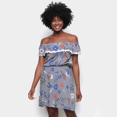 Imagem de Vestido MI Evasê Ombro a Ombro-Feminino