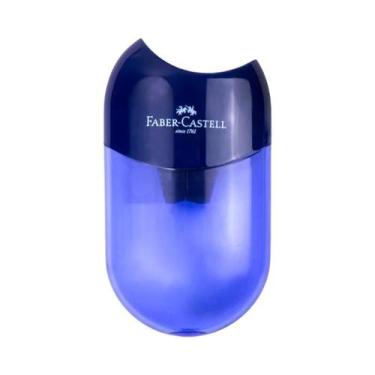 Imagem de Afiador De Lápis Manual Transparente Com Duplo Furo Para Crianças E Es