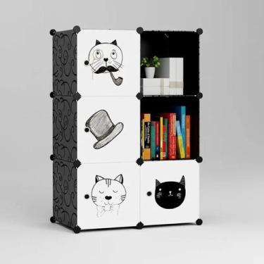 Imagem de Organizador Modular Infantil Portas Armário Roupa Brinquedos - Yeet