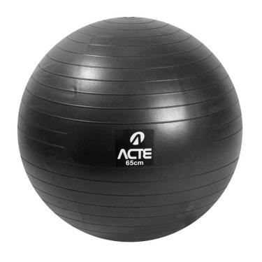 Imagem de Bola de Pilates Gym Ball T9-PTO Acte Sports Sistema Anti-estouro Suporta até 250Kg Com Bomba de Ar-Unissex