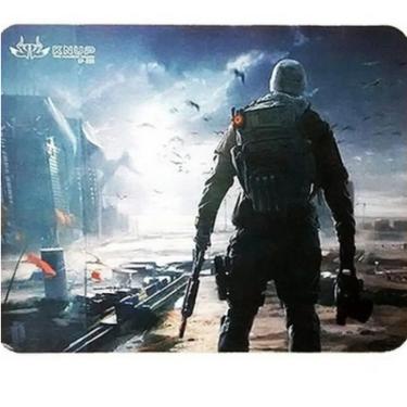 Imagem de Mouse Pad Gamer Knup Antiderrapante 26X21 Centímetros Distopia - KP-S03