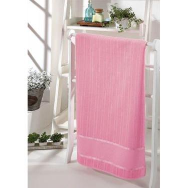 Imagem de Toalha de Rosto p/ Bordar - Bella - Aveludada - Rosa Escuro 9806 - Doh