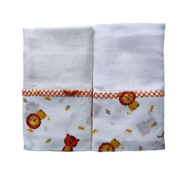 Imagem de Toalha fralda bebe maternidade amamentação pano de ombro e Banho 100 a