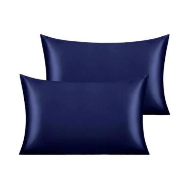 Imagem de Fronhas De Seda Cetim Para Crianças (2 Unidades) 30x50cm Super Macias 