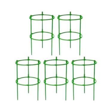Imagem de Anéis De Suporte Ajustáveis Para Plantas 30 60 90 Peças 5 10 15 Camada