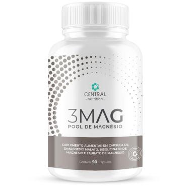 Imagem de 3MAG 310 mg Bisglicinato Dimalato 90 Caps Central Nutrition-Unissex
