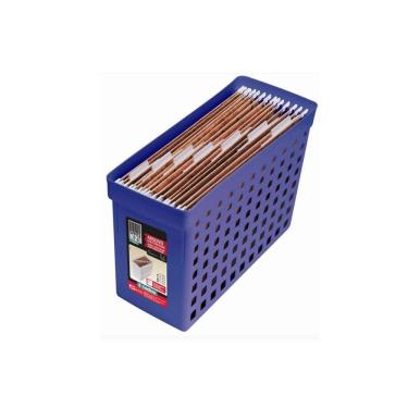 Imagem de Arquivo Estreito Com Furação Office Line Azul - Ordene