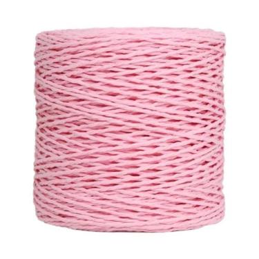 Imagem de Fio De Ráfia De 100g Para Crochê, Chapéu De Verão, Flor Feita À Mão, F