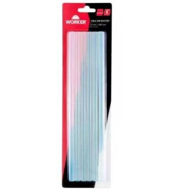 Imagem de Refil Cola Bastão 12x280mm Worker 40w A 180w 6 Peças