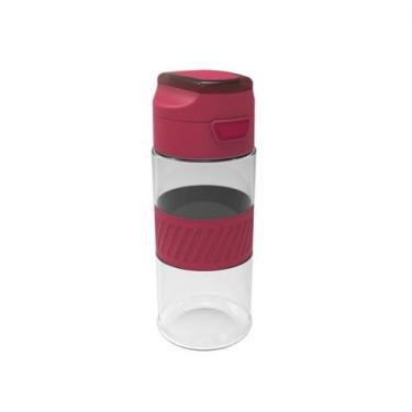 Imagem de Squeeze eleve 650ml, esportes,academia,lazer soprano - vermelho