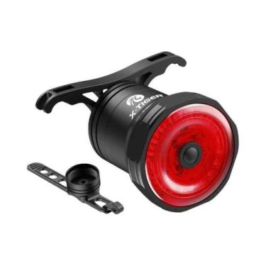 Imagem de Lanterna Traseira De Bicicleta X-Tiger À Prova d'Água Com Sensor De Fr