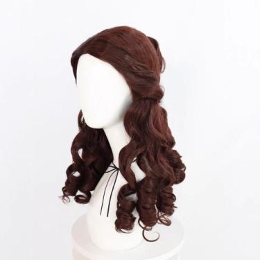 Imagem de Peruca de cosplay, fantasia de anime Bellas, festa de Halloween, Heat 