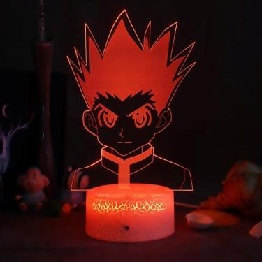 Imagem de Luz noturna LED 3D Hunters Gons Freecss Color Changing - Yiweisai