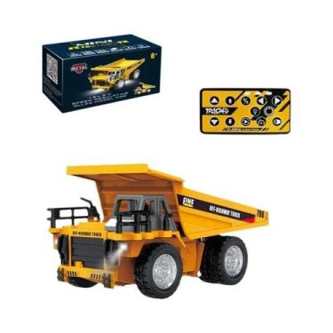 Imagem de Conjunto De Carros De Engenharia RC Em Metal 1:64 De Alta Resistência: