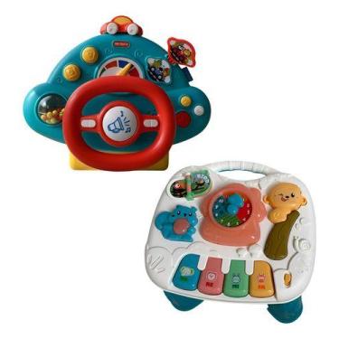 Imagem de Mesa Interativa Musical E Volante Baby Infantil Unik - Unik Baby