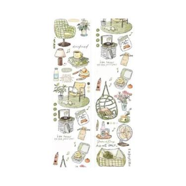 Imagem de Fita Adesiva Decorativa Mr. Paper 4 Estilos Para Capas De Celular E Po