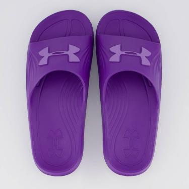 Imagem de Chinelo Under Armour Core 2 Feminino Roxo-Feminino