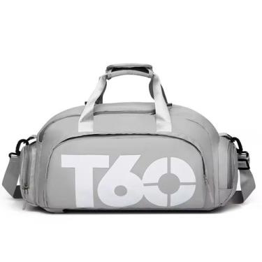 Imagem de Bolsa Mala Mochila T60 Treino Academia Bagagem Camping, Cinza