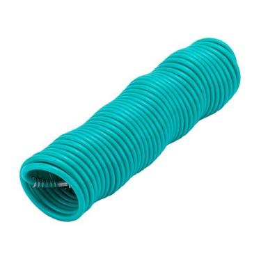 Imagem de Mangueira Ar Espiral 10m Engate Rápido 1/4 NPT 1 Peça STELS