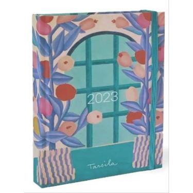 Imagem de 2023 Agenda Tarsila Do Amaral Romance Teca Semanal Mini - 9,20 X 12,80