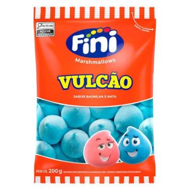 Imagem de Marshmallow Fini Vulcão Azul 200g