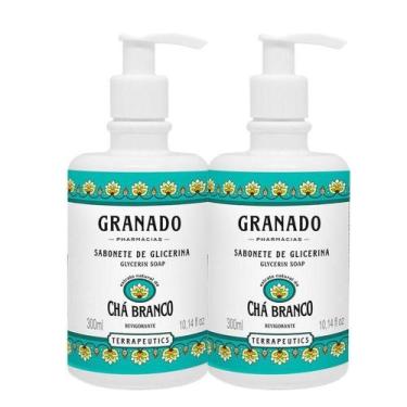 Imagem de Kit 2 Sabonete Líquido Granado Chá Branco Mãos E Corpo Terrapeutics 30