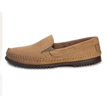 Imagem de Sapatilha Masculina em Couro Casual Anatômica