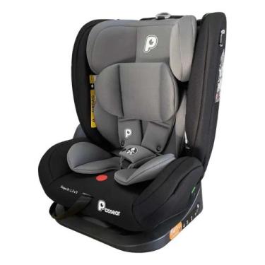 Imagem de Cadeira Infantil para Carro Zaya de 0 a 36kg Preto e Cinza - Passear