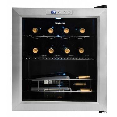 Imagem de Adega Climatizada Suggar AD1511IX 13 Garrafas Porta Única Lyon Inox Controle Digital 110V